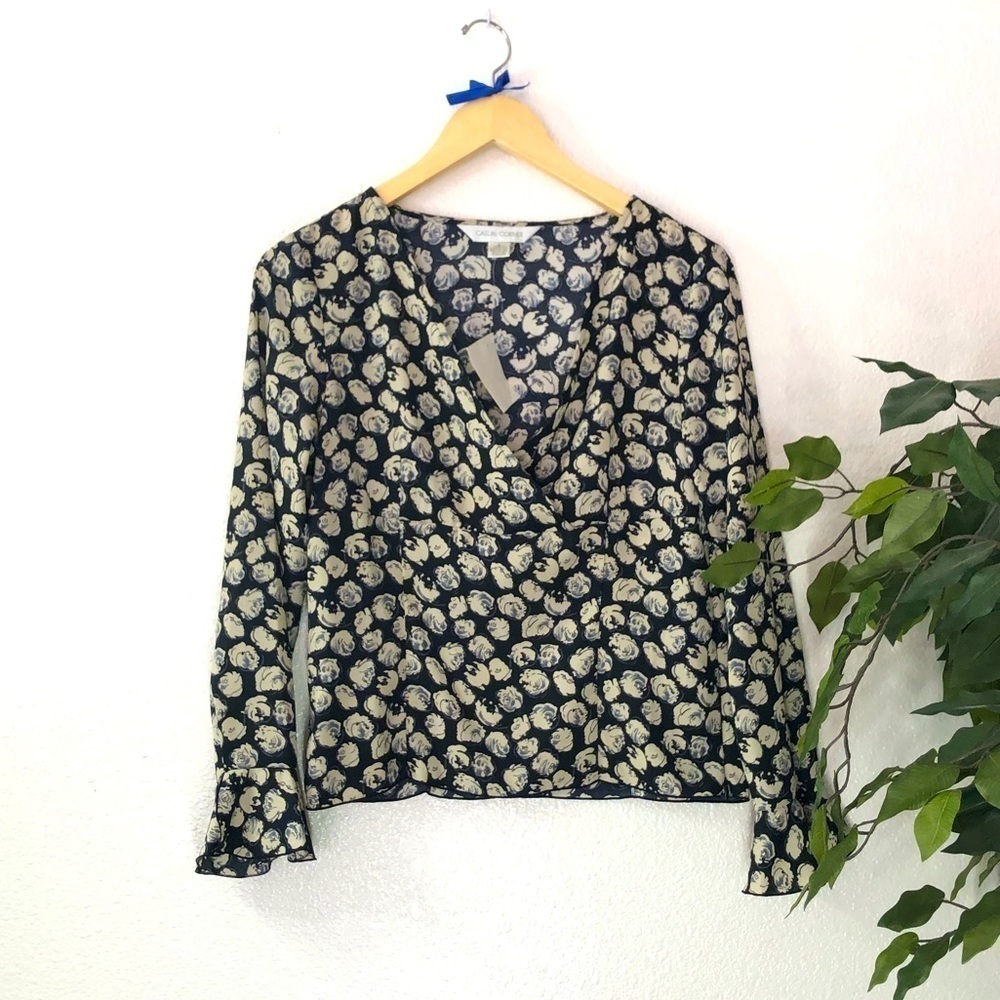 NWT Casual Corner Floral Blouse